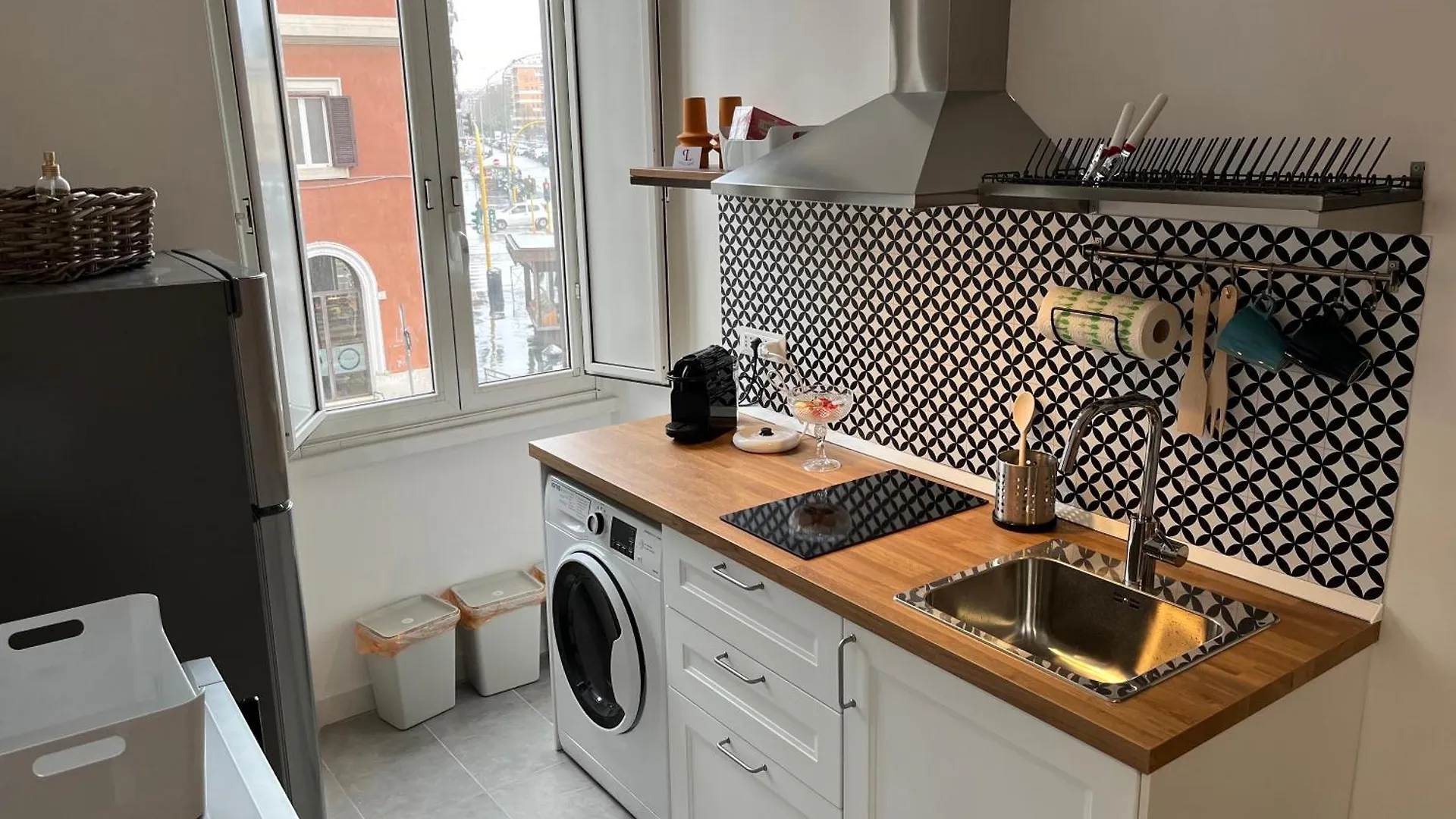 펜션 La Casa Di Monica Appartamento Ostiense Roma 이탈리아
